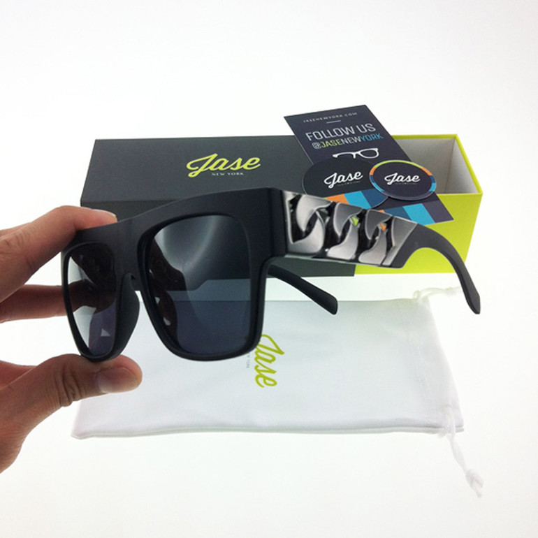 Jase New York Cache Sunglasses Polarized & UV in Gunmetal
