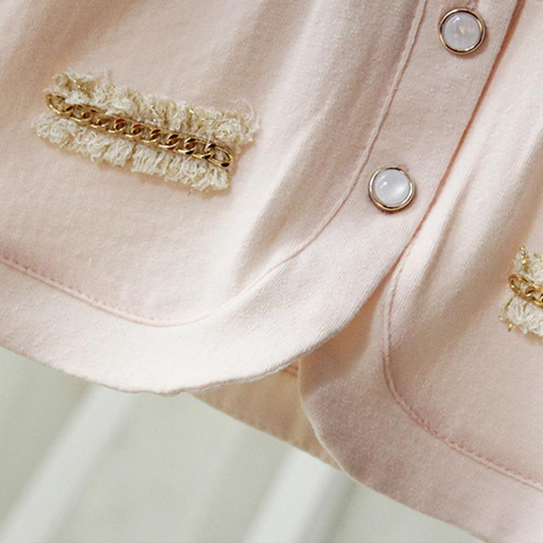 Girls Cotton Jacket Spring and Autumn Baby Long Sleeve Shirt Infant Little Jacket to Match Dress Baby Girls Outerwear Clothes