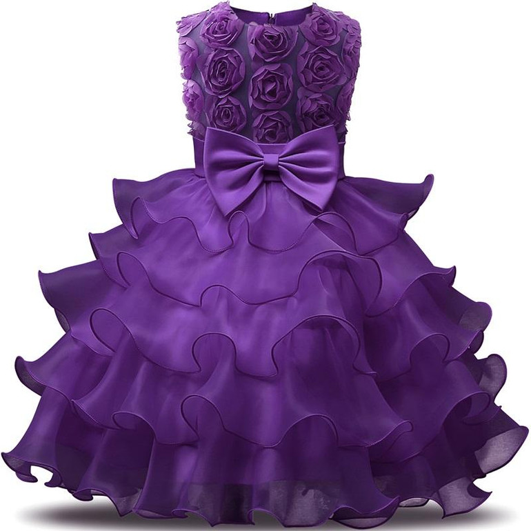 Newborn Baby Dress Kids Party Wear Princess Costume For Girl Tutu Bebes Infant 1 2 Year Birthday Dresses Girl Summer Red Clothes