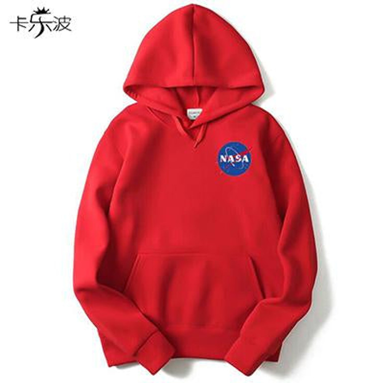 kalebo Autumn and winter new tide brand nasa series letters hedge hoody men and women fashion hoodys