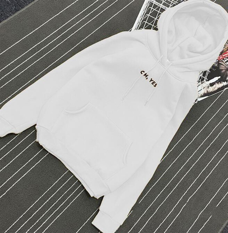 JOYINPARTY 2017 Autumn Winter Oversized Women Hoodies Plus Size Black White Yellow Hooded Fleece Warm Cropped Hoodie Sweatshirt