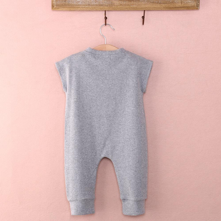 New Baby Girl Boy Bear Cotton Jumpers Rompers Playsuit Sleepsuit Outfits 0-24M