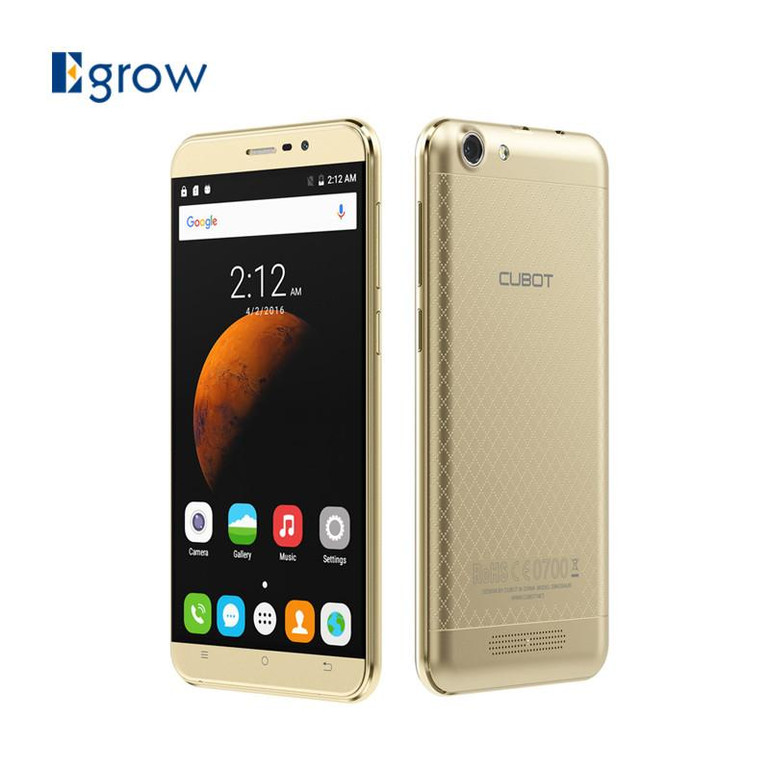 Cubot Dinosaur MT6735A Quad-core Cell Phone Android 6.0 5.5 Inch Mobile Phone 3G RAM 16G ROM 1280x720 13.0MP 4150mAh Smartphone