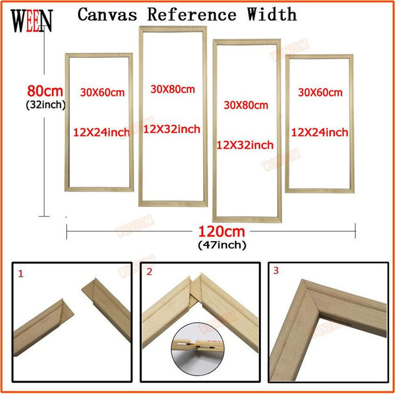 Cuadros Decoracion Walking In The Quiet Street Canvas Printings For Living Room  4Pcs Wall Painting Modern Arts cuadros modernos