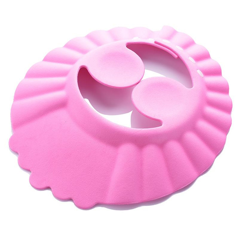 Baby Shower Caps Shampoo Cap Wash Hair Kids Bath Visor Hats Adjustable Shield Waterproof Ear Protection Eye Children Hats Infant