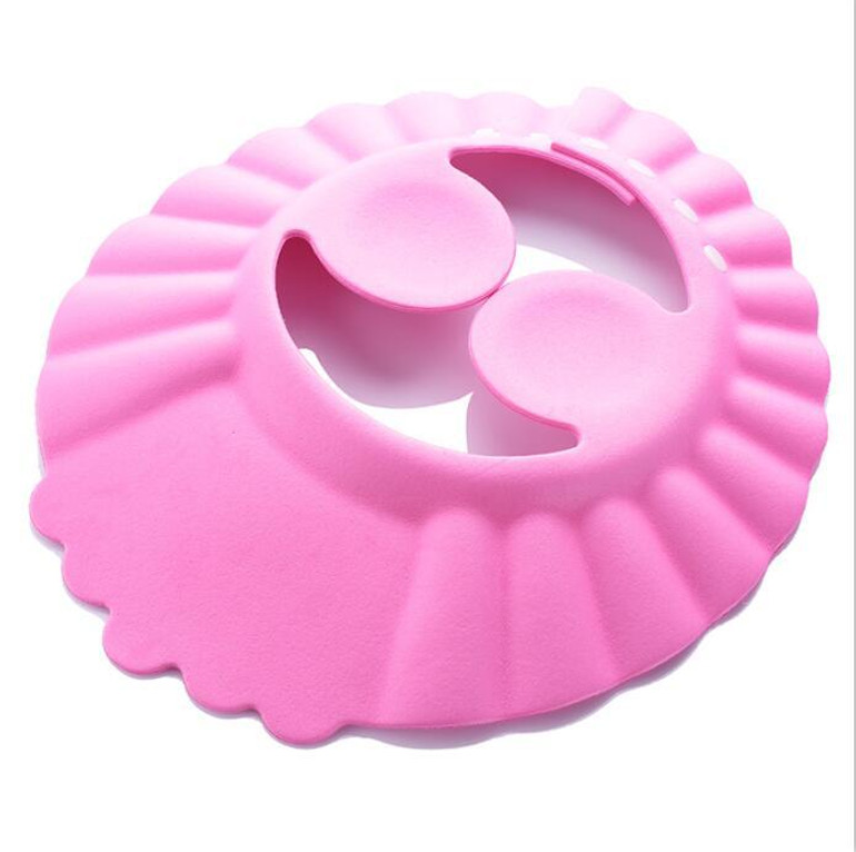 Baby shampoo cap bath Visor shower caps wash hair hat kids bathing infant adjustable Waterproof hats eye Ear Protection Shield