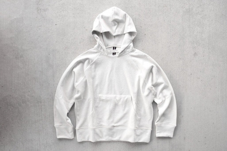 Mr.Completely Reverse Front Hoodie - Bone