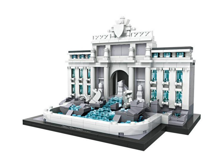 LOZ 2016 New Mini Blocks Architecture White House Juguetes Trevi Fountain Toys Educational Christmas Gift for Children 1005-1015