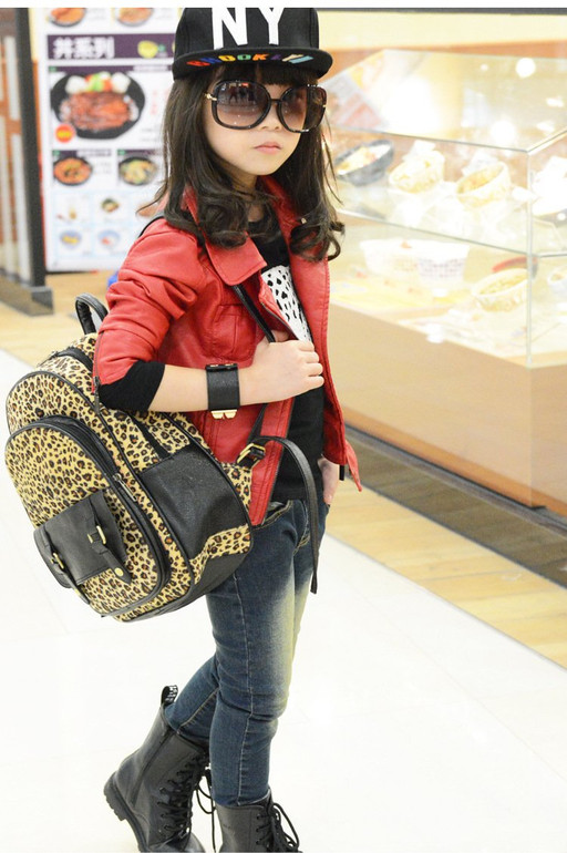 Baby Girls Leather Jacket Kids And Coats Spring Kids Leather Jackets Boys Casual Black Solid Children Outerwear 2018 New