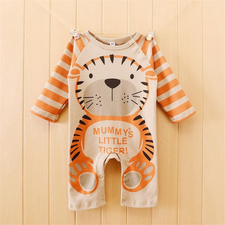 Baby Rompers Autumn Baby Girl Clothes Long Sleeve Animal Roupa Bebes Spring Baby Boy Clothing Sets Newborn Baby Clothes