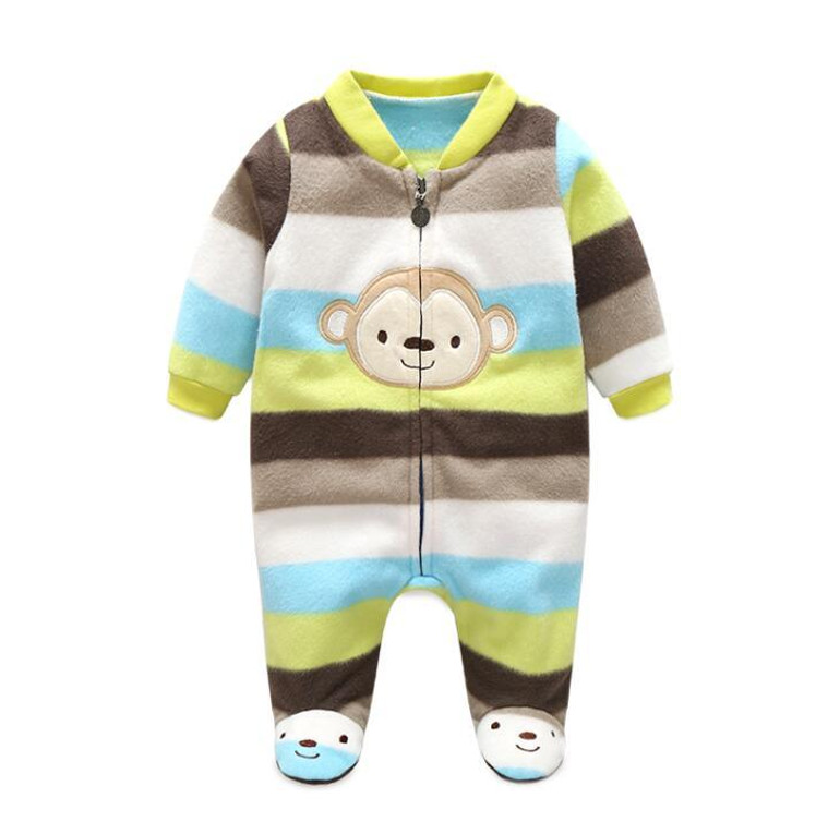 Baby Romper Cotton Baby Girl Romper Long Sleeve Baby Boy Clothing Set Polar Fleece Newborn Baby Clothes Roupas Bebe Kid Jumpsuit