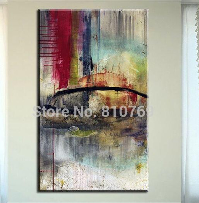 NEW 100% hand painted oil painting Home decoration  high quality abstract painting pictures   DM1605019