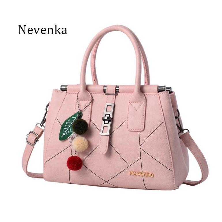 Nevenka Fashion Woman Handbag Top-handle Shoulder Bags PU Leather Evening Frame Spring New Handbags Designer Famous Brand Sac