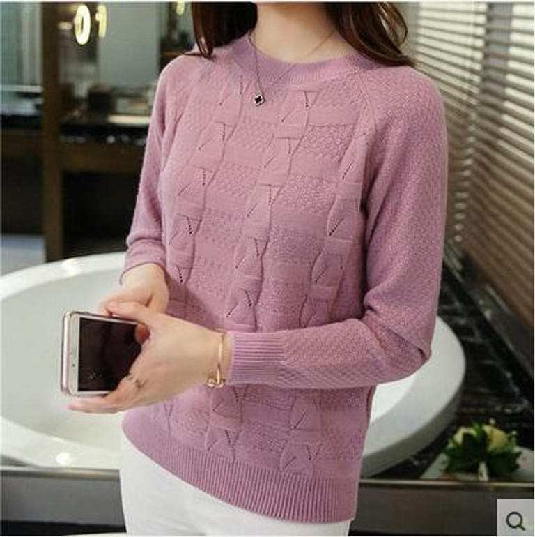 2018 New Arrival Fashion Women Winter Cashmere Knitted Sweater Girl oversized Sweaters And Pullovers Female Pull Femme Pullover