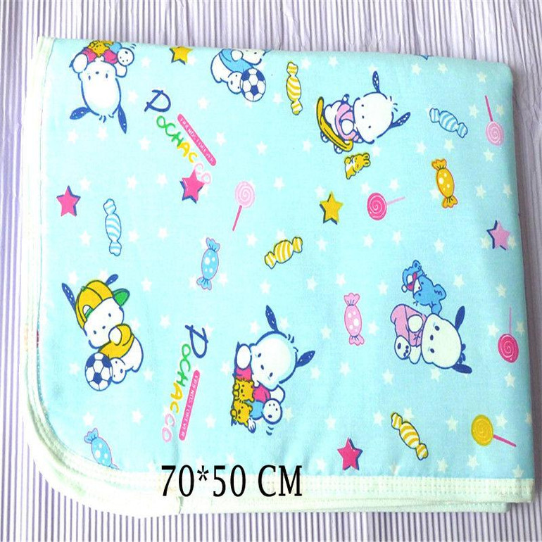Baby Changing Pads Covers Reusable Baby Diapers Mattress Diapers for Newborn Random Pattern Linens Waterproof Sheet Changing Mat
