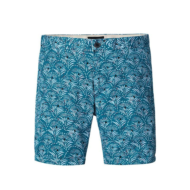 SIMWOOD Casual Shorts Men Slim Fit 2017 Summer Fit Print Fashion Cotton breathable male Brand Clothing  Shorts XD017029