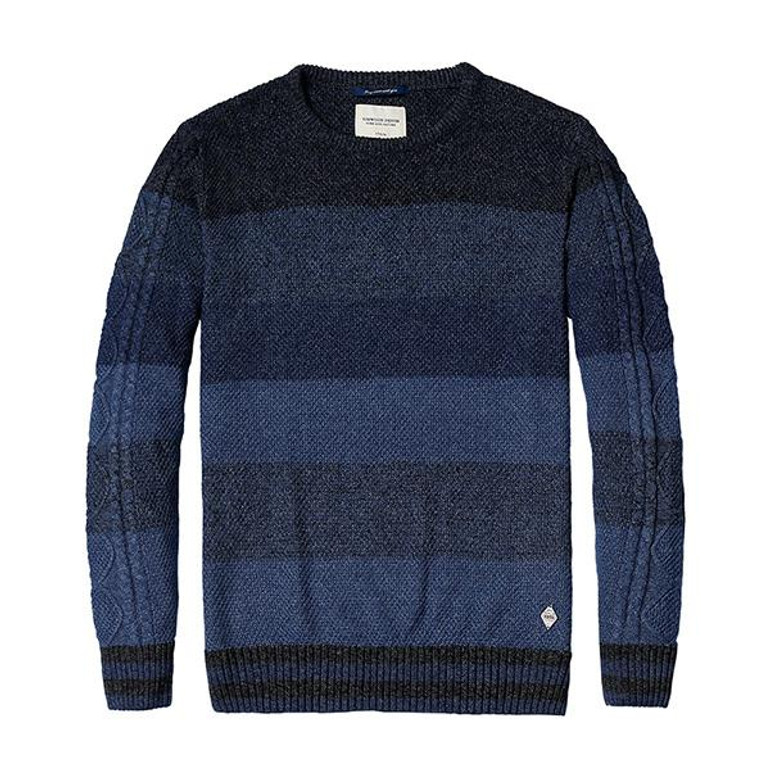 SIMWOOD 2017 new autumn winter causal men sweaters kintwear fashion brand clothing warm striped mix color MY2023