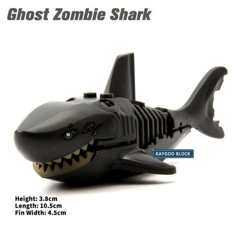 Kaygoo Ghost Zombie Shark Single Sale Pirates of the Caribbean Building Bricks Action Figures Bricks Children Toys PG1008 pg1042