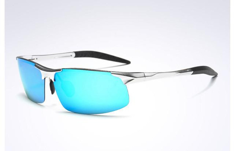 ELITERA Aluminum Magnesium Men's Sunglasses Polarized Coating Mirror Sun Glasses oculos Male Eyewear Accessories For Men E8177