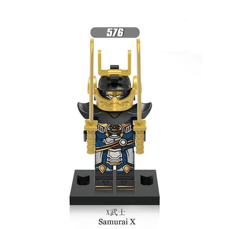 Ninjagoes legoingly Figure PG8077 Garmadon Shark Army Great White Puffer Lantern fish Lead Crab Jerry Hamer Building Blocks Toys