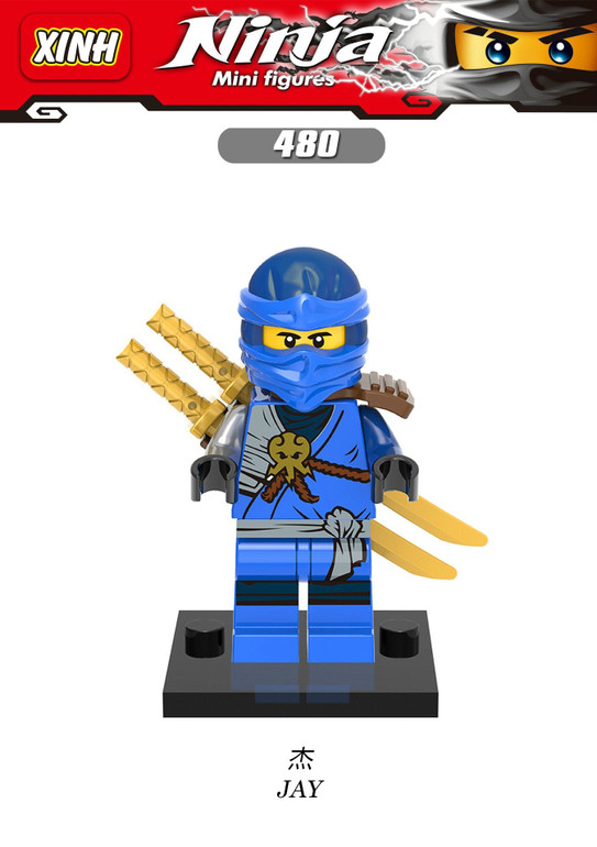 NINJAGO Lloyd Nya Krux Kai Samurai X The Wei Snake Wu Vermin Building Bricks Single Sale Toys Compatible With Lego Figure Blocks