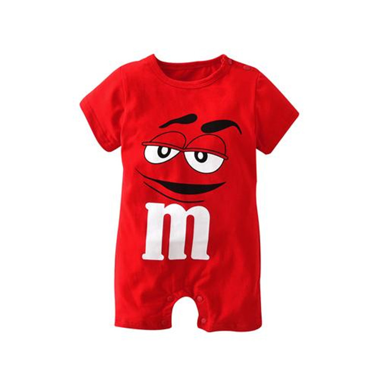 2018 New fashion baby boys girls clothes newborn blue and red Long sleeve Cartoon printing Jumpsuit Infant clothing set