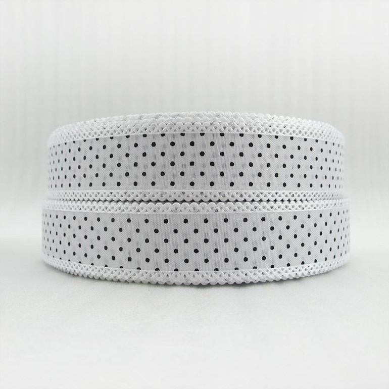 David accessories 1'' Dots Dot Printed Gauze Tooth Ribbon Colors Ribbon 25yard,DIY Handmade Materials,Wedding Gift Wrap,25Y47470