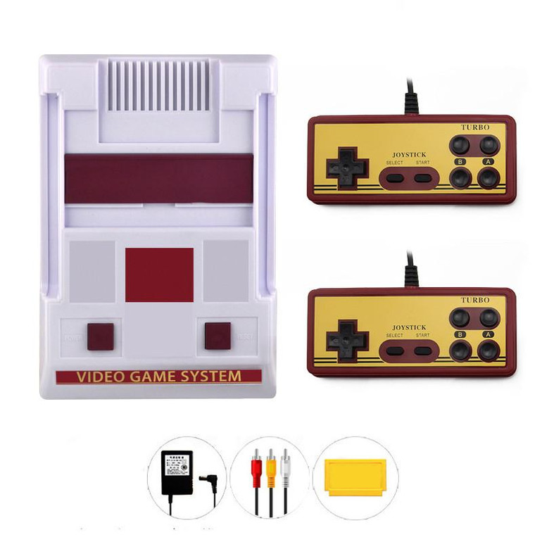 Data Frog Retro Dual Controller 8 Bit TV Video Game Console For FC Classic Games Family TV Video Game Player Built In 500+ Games