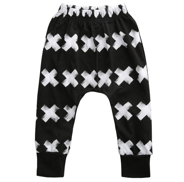 Kid Cross Clothing Sets Toddler Kids Baby boy Summer Outfits Sports Clothes Letter T-shirt Tops+Harem Pants 2pcs Set