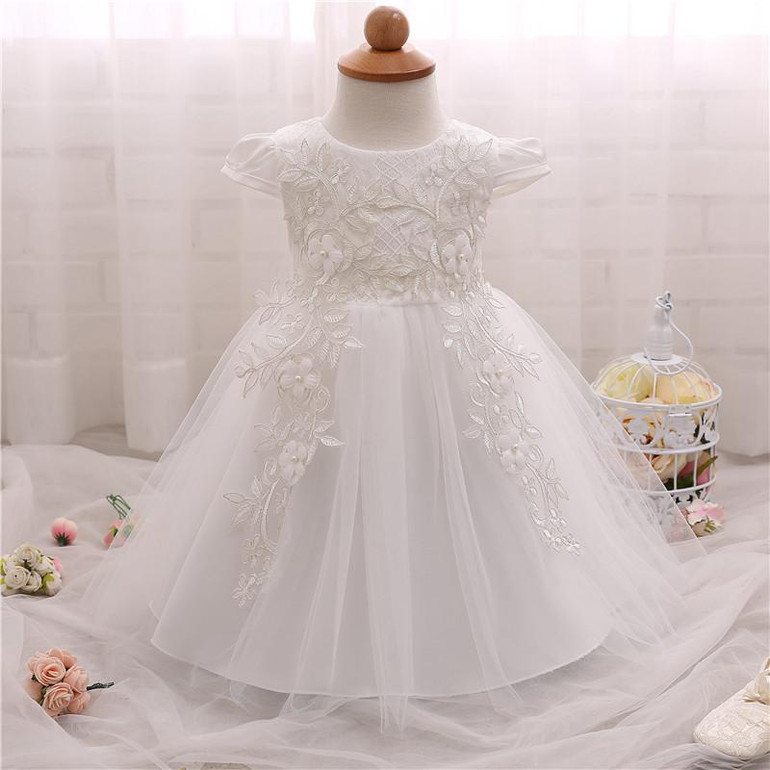 Baby Frock Designs Toddler Girl Party Wear Kids Clothes Infant Tutu 1 Year Birthday Dress For Girl Baptism Newborn Bebes Vestido