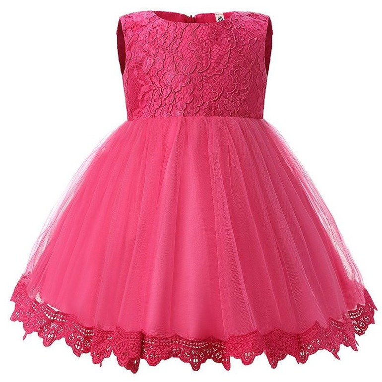 Baby Dress for Girl Party Wedding Baptism Dress Baby Girl First Birthday Outfit Lace Toddler Girl Christening Gown Bebes 2 Years