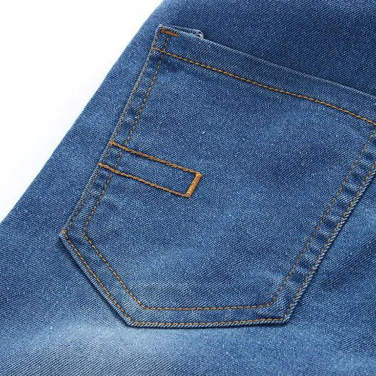 Baby Boy Cartoon Soldier Pants Boys Long Casual Trousers Children Washed Denim Jeans Children Clothing Girls Pattern Trousers