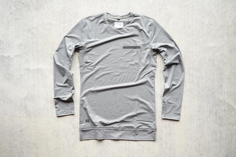 Puma x STAMPD Oversize L/S Tee - Heather Grey