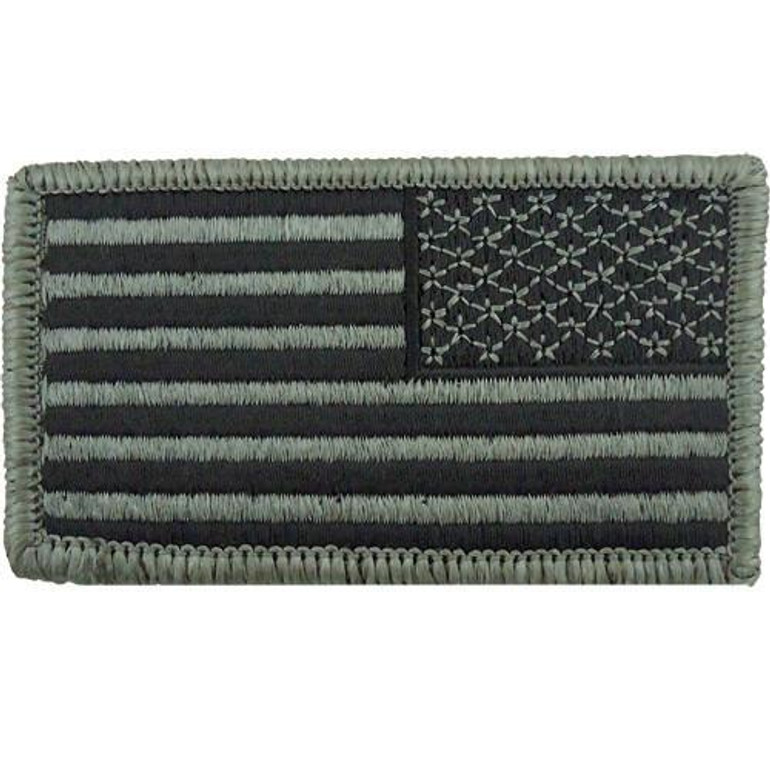 Subdued ACU U.S. Flag Patch - Reverse