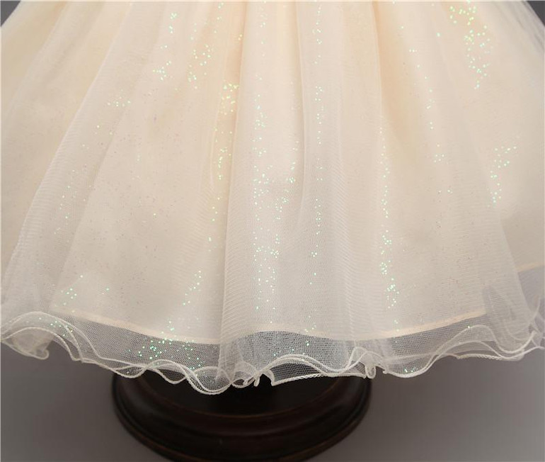 Baby Girl Kids Prom Gown Designs Party Dress For Girl Children's Princess Costume For Kids Formal Vestidos Girl Ceremony Clothes