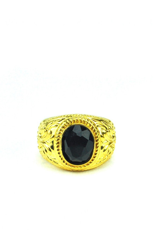 Gold Aura Onyx Ring Gold Aura Onyx Ring