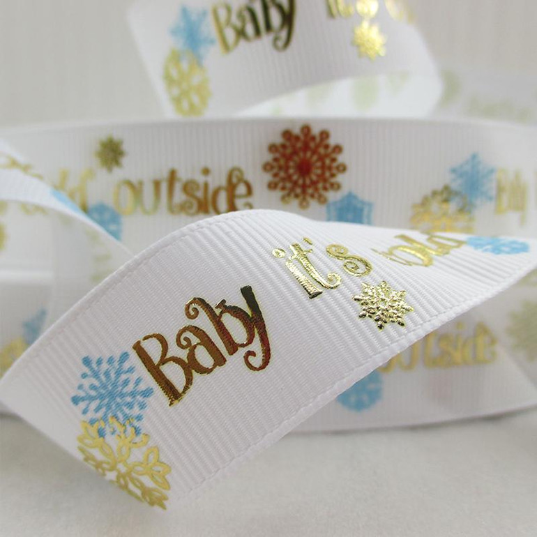 7/8"(22mm) Chrismas high quality printed polyester ribbon 5 yards,DIY handmade materials,wedding gift wrap,5Yc1078