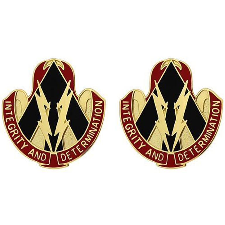 653rd Support Group Unit Crest (Integrity and Determination)