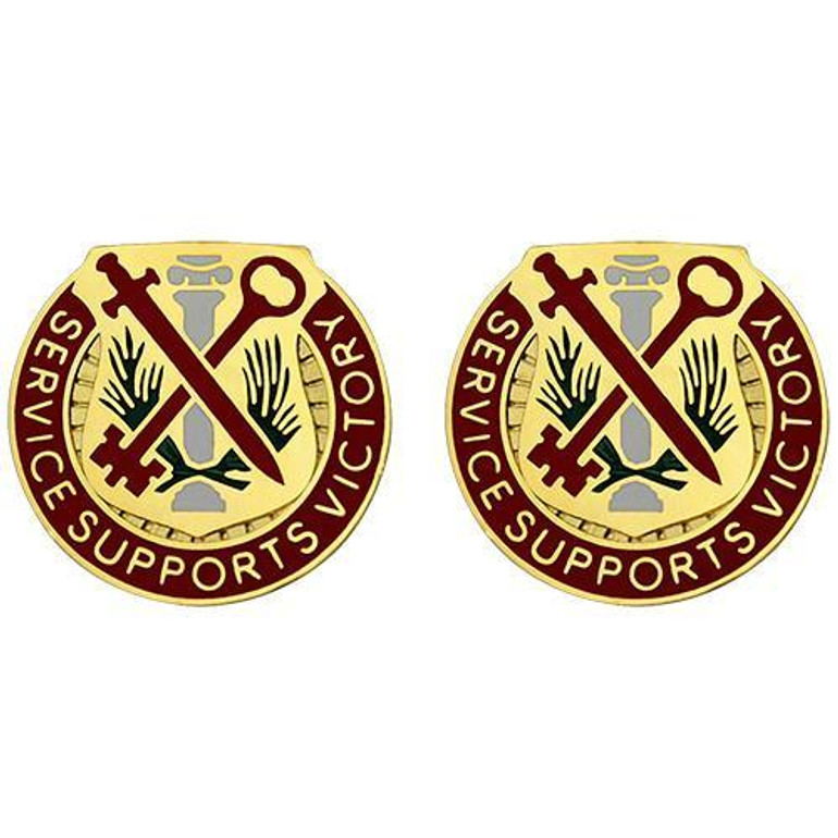 634th Support Battalion Unit Crest (Service Supports Victory)