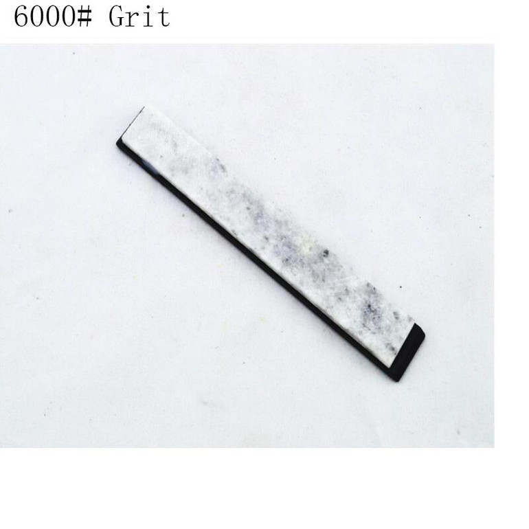 6000# High quality white Agate stone Apex edge sharpener whetstone grinder stone ,water and Oil stone 150*20*5mm-1piece price