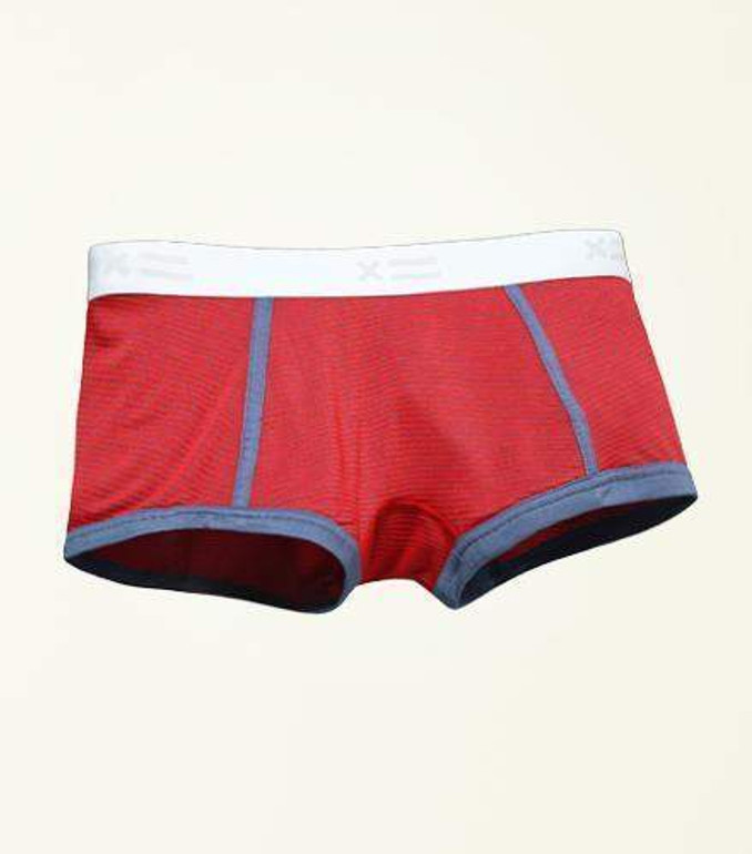 Boy Shorts - Poly Air Red Stripes