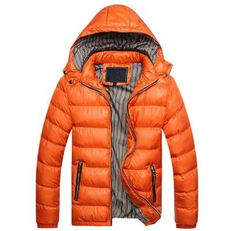 DIMUSI New Men Winter Jacket Fashion Hooded Thermal Down Cotton Parkas Male Casual Hoodies Brand Clothing Warm Coat 4XL,PA064