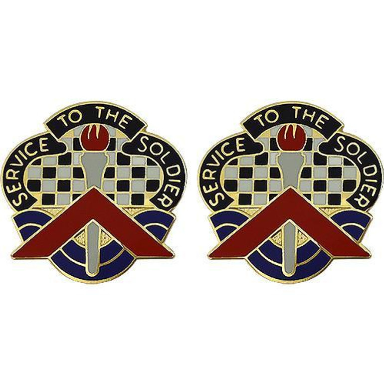 18th Personnel Services Battalion Unit Crest (Service to the Soldier)