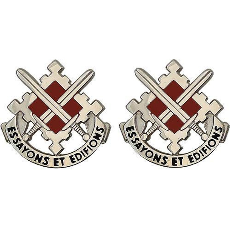 18th Engineer Brigade Unit Crest (Essayons Et Edifions)