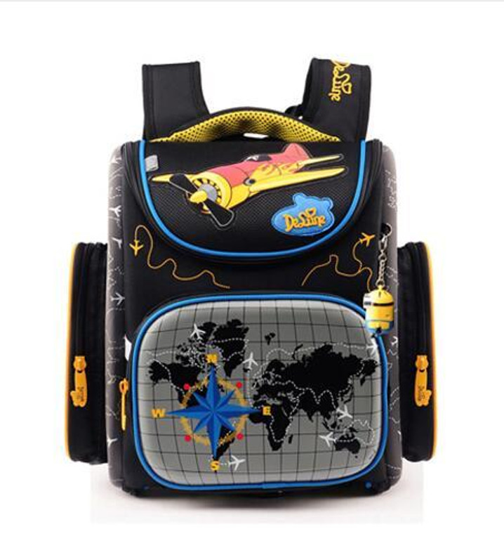 Delune High Quality School Bags for Boys Girls Children Backpacks Primary Student Backpacks Schoolbag Fashion Cute Kids Book Bag