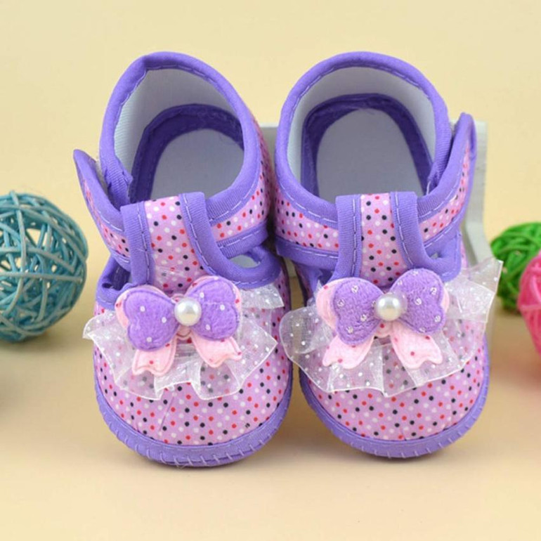 2018 First Walkers Soft Bottom Crib Ballet Bowknot Baby Moccasins Baby Shoes Sapatos Infantil Menina Menino Infant Newborn Shoes