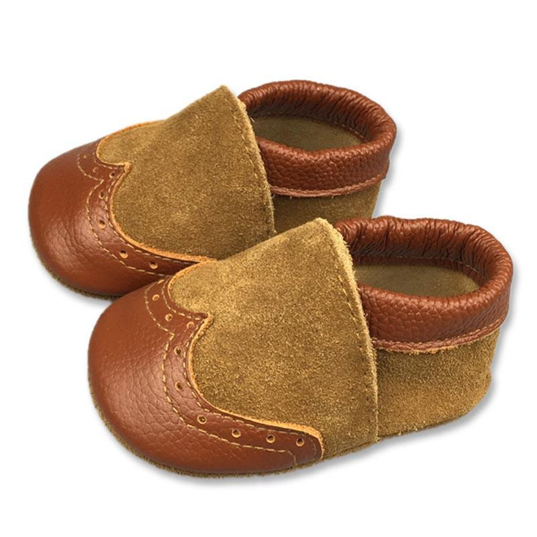 W Design Baby Boy Shoes Genuine Leather Baby Moccasins Comfortable Toddler Shoes