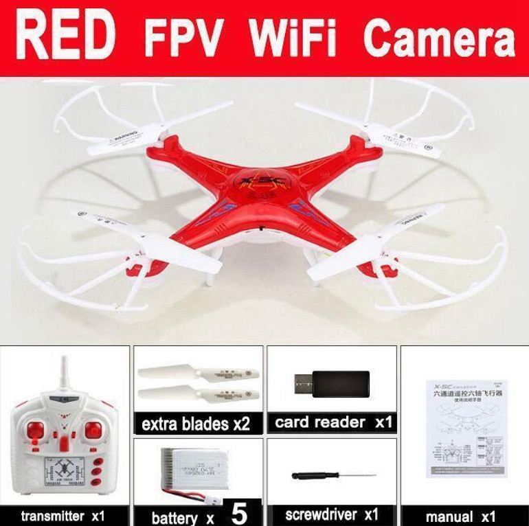 2018 Upgraded New Sale X5SW / X5SW-1 RC Drone Quadcopter Helicopter With FPV Wifi Camera Headless Mode Auto-return VS jjrc h37