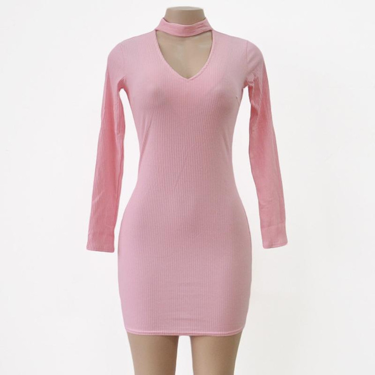 Autumn Winter Women Knitting Dress 2018 Long Sleeve Sexy Short Pencil Knitted Dress Slim Bodycon Party Vestidos Sweater Dresses Autumn Winter Women Knitting Dress 2018 Long Sleeve Sexy Short Pencil Knitted Dress Slim Bodycon Party Vestidos Sweater Dresses