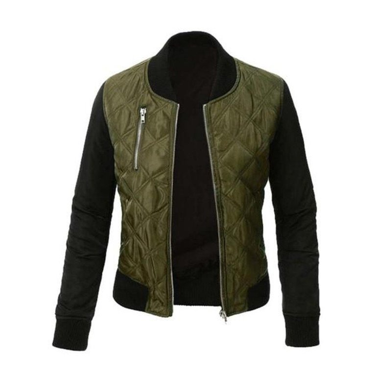 Autumn Winter Women Casual Basic Coats Long Sleeve Jacket Coat Thicken Outwear Bomber Jackets Abrigos Mujer a12